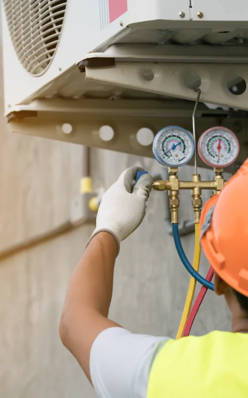 Air-conditioning (AC) installation